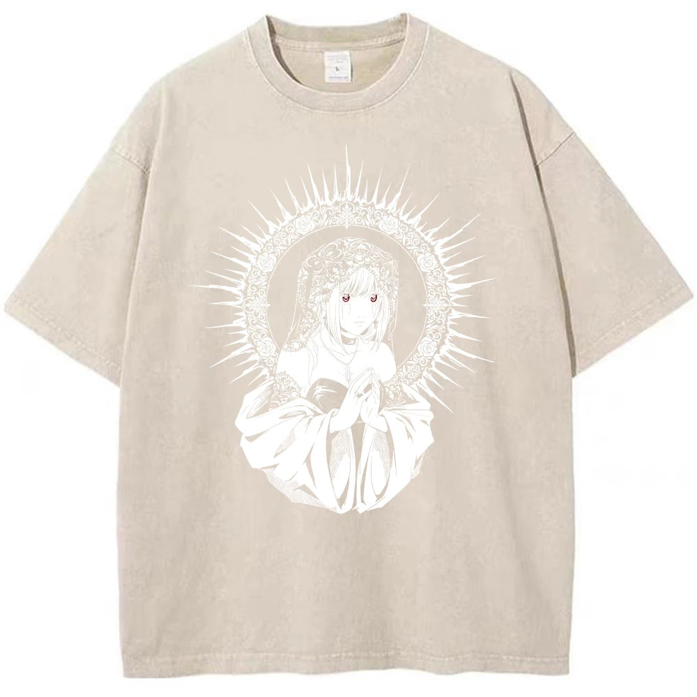 Vintage Washed Death Note Anime Graphic Tee