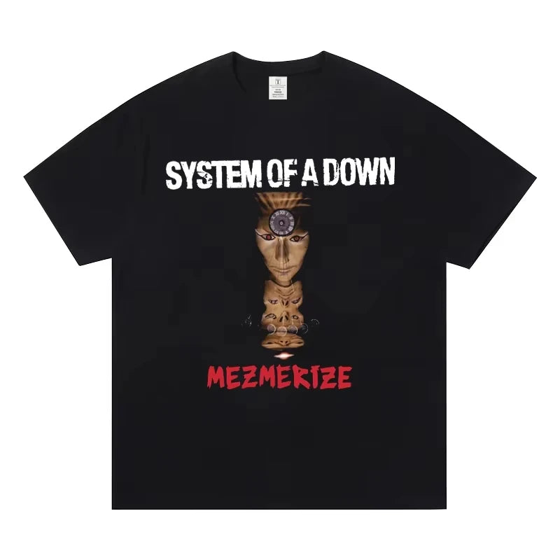 System of a Down Cotton Rock Band Tee