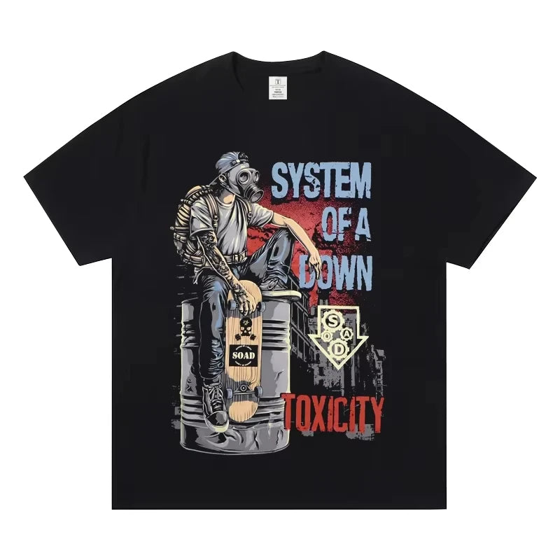 System of a Down Cotton Rock Band Tee