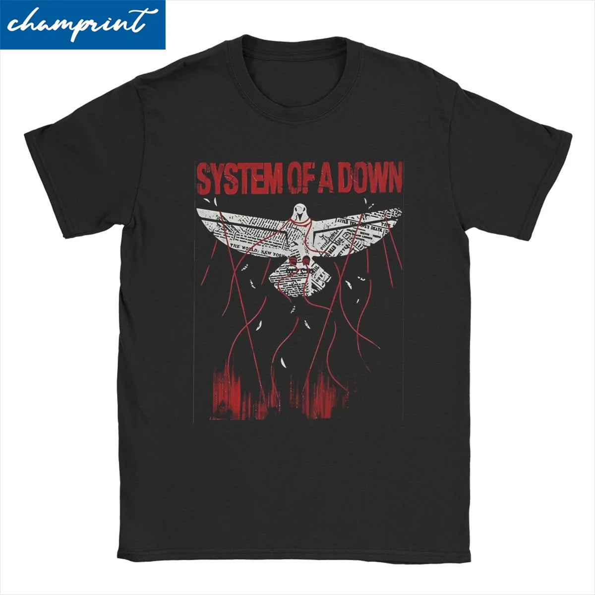 System Of A Down Unisex Cotton Rock Band T-Shirt