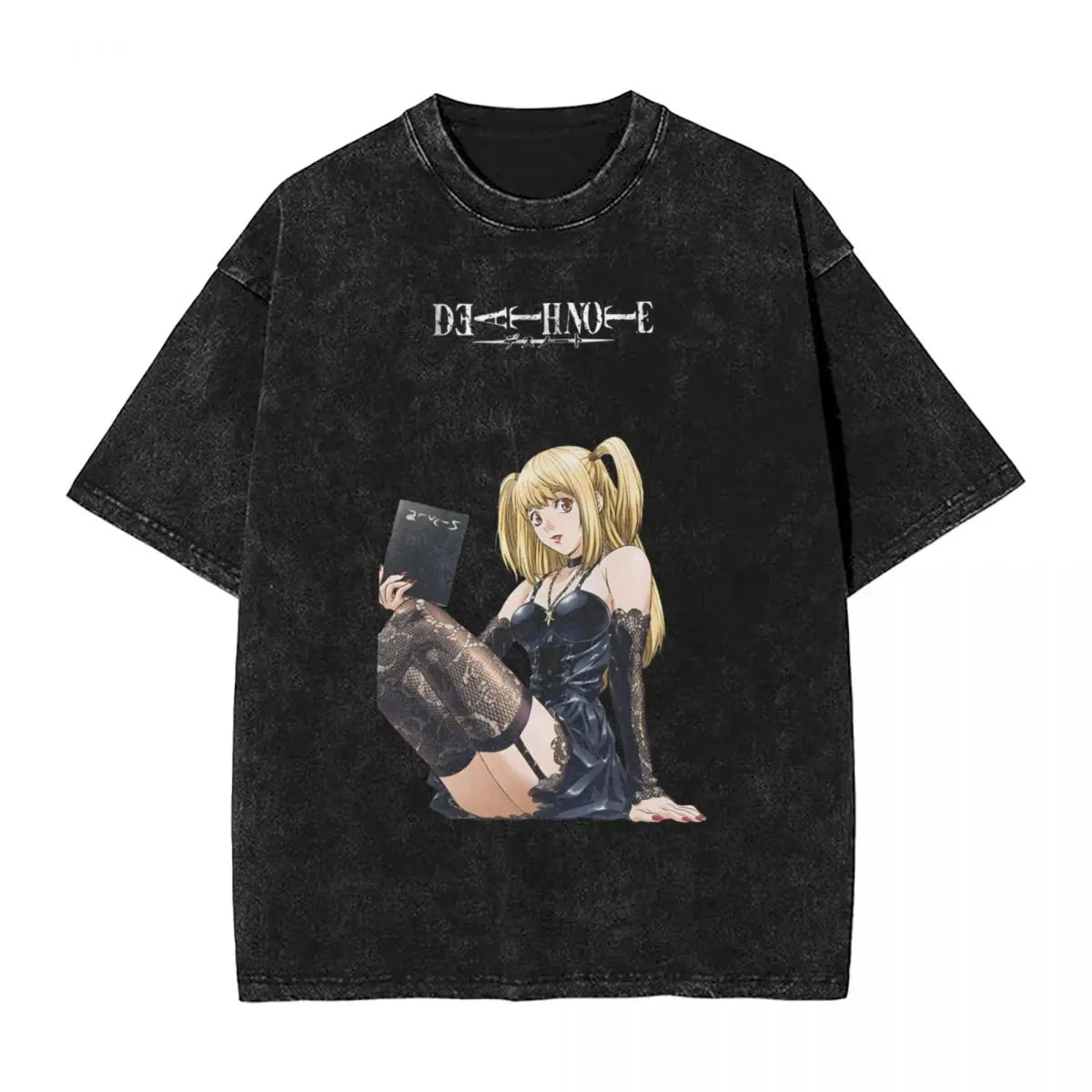 Death Note Vintage Washed Cotton Streetwear Tee
