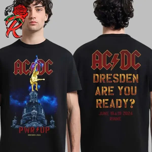AC DC Band European Tour Summer T-Shirt