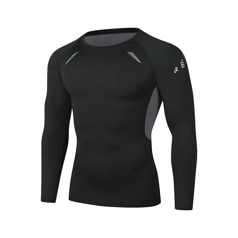 Men’s Quick-Dry Tight Running Fitness T-Shirt