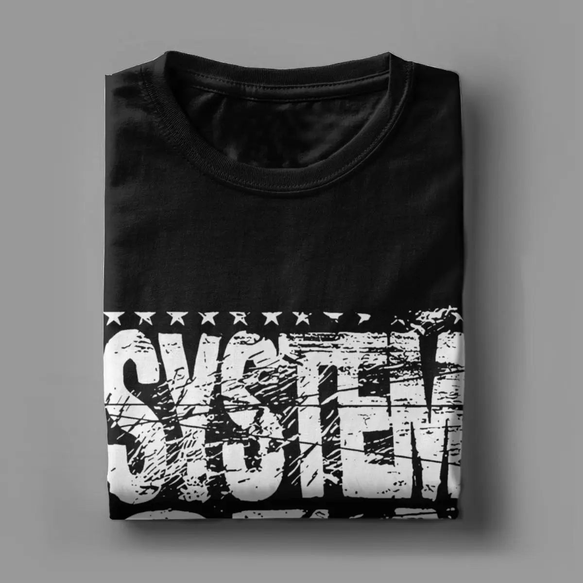 System Of A Down Cotton Rock Band T-Shirt