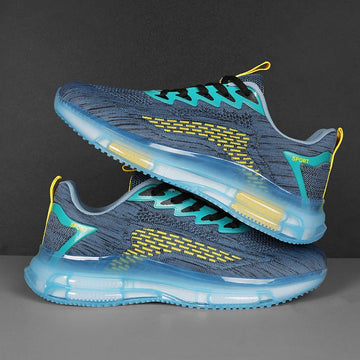 Men’s Breathable Mesh Running Sneakers – Comfortable