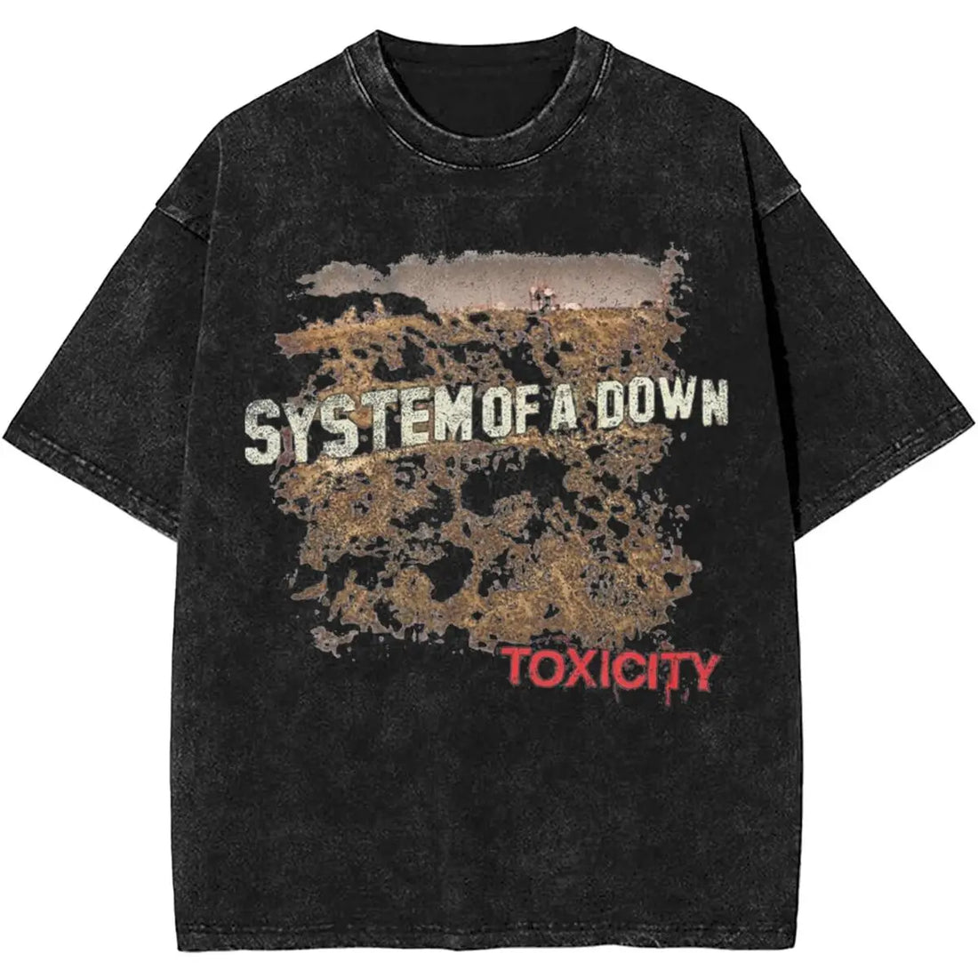 Women Men Toxicity System Band Tee Summer