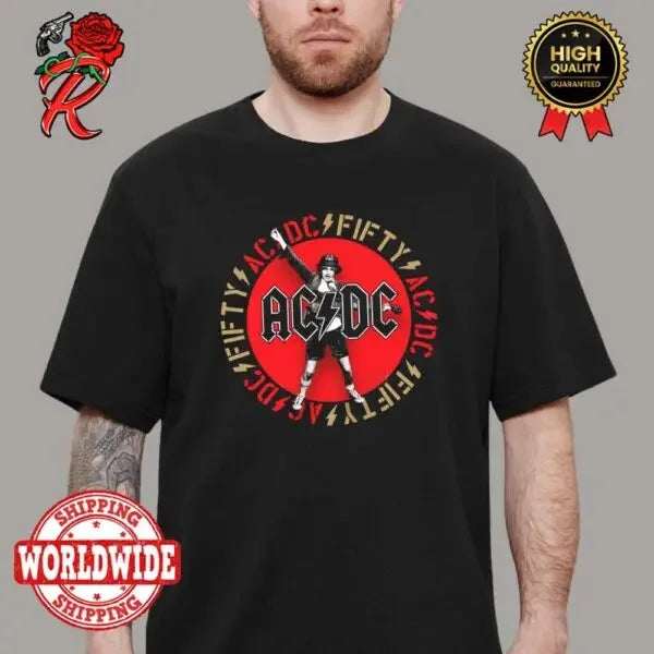 AC DC Band European Tour Summer T-Shirt