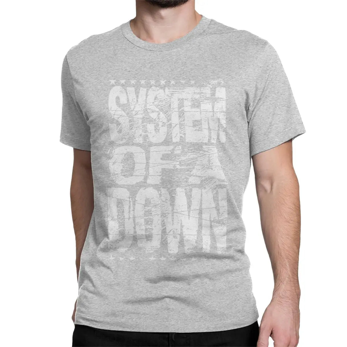 System Of A Down Cotton Rock Band T-Shirt