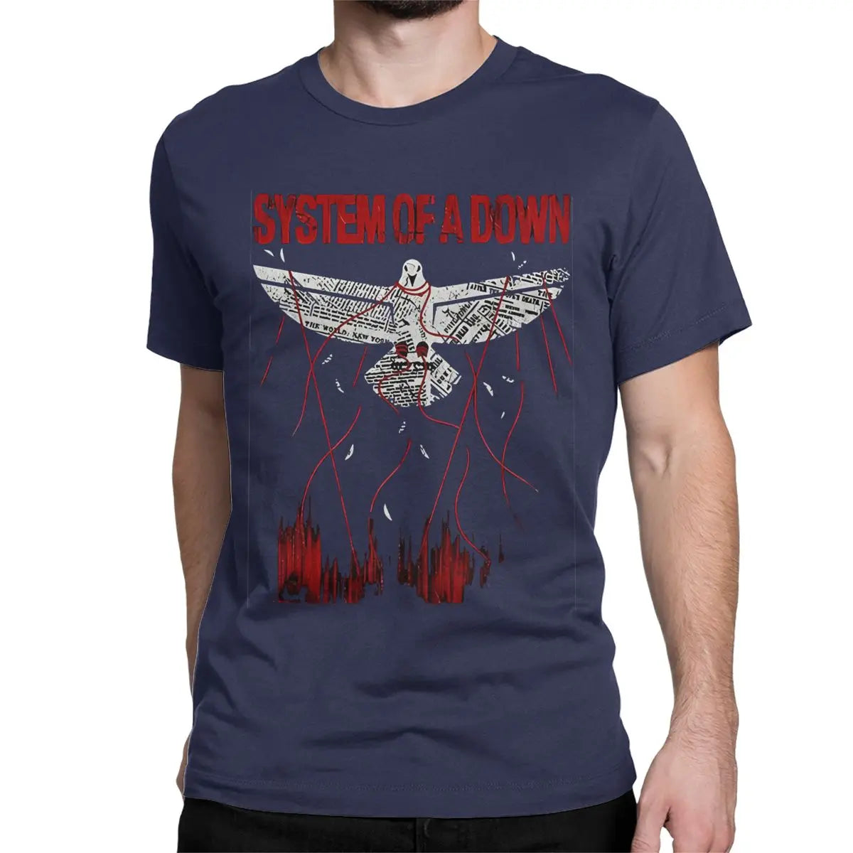 System Of A Down Unisex Cotton Rock Band T-Shirt
