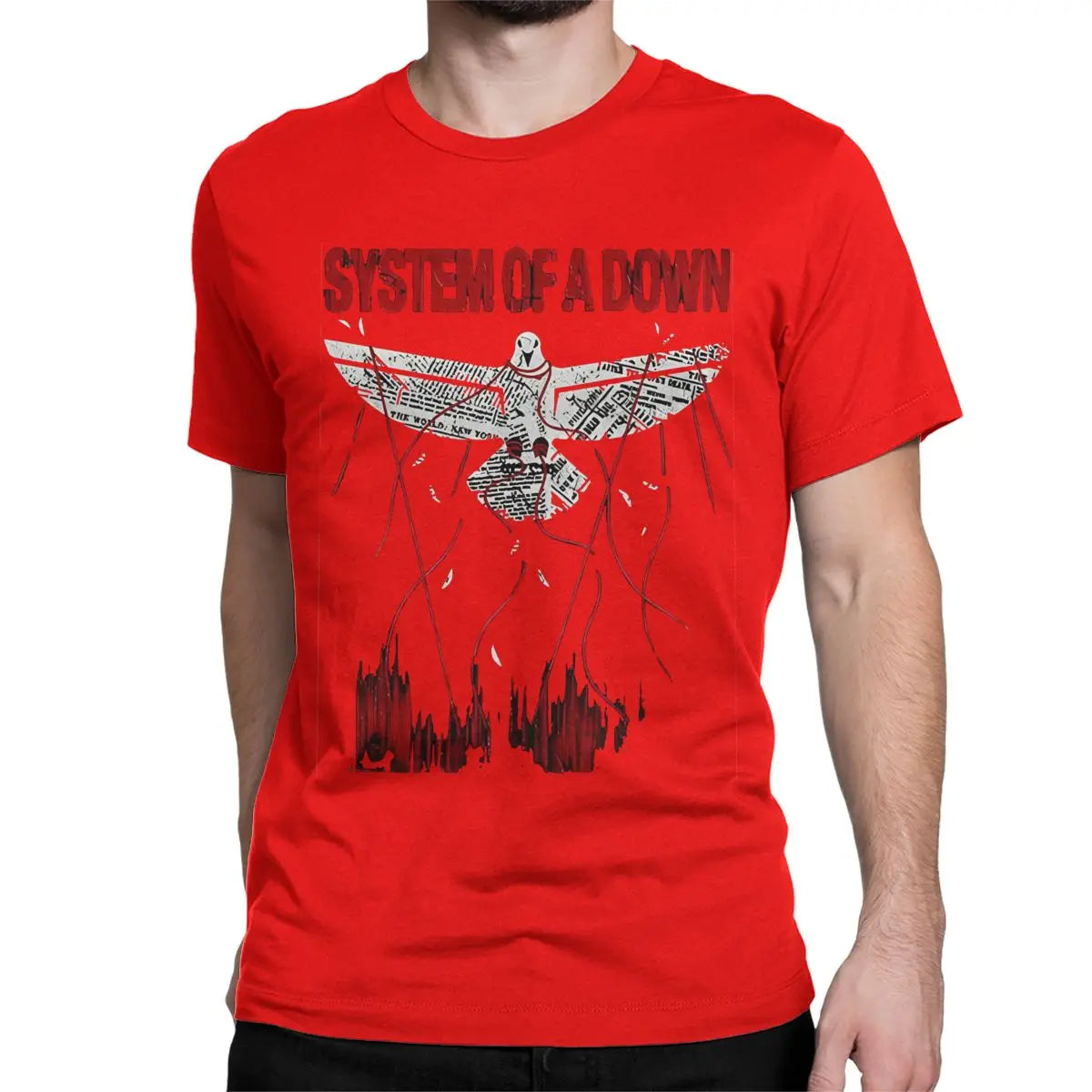System Of A Down Unisex Cotton Rock Band T-Shirt