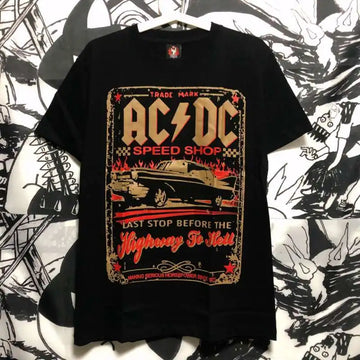AC/DC Rock Band Streetwear Unisex Summer T-Shirt