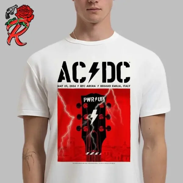 AC DC Band European Tour Summer T-Shirt