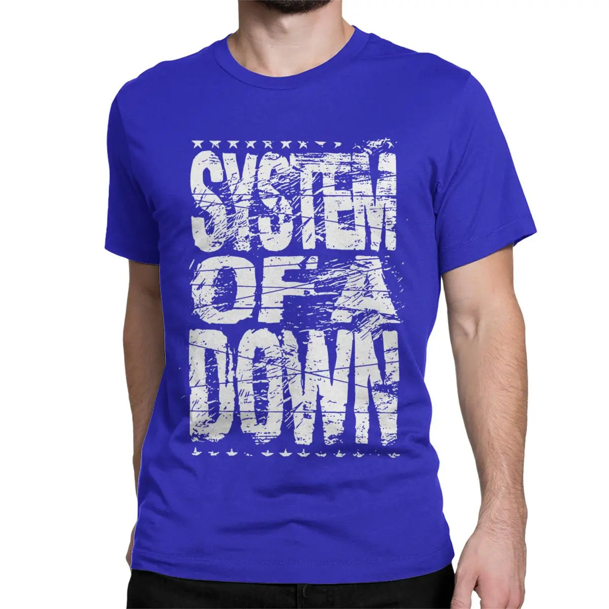System Of A Down Cotton Rock Band T-Shirt