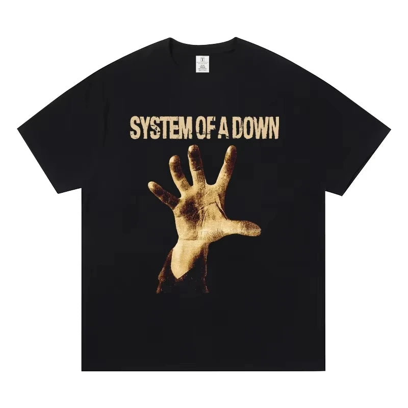 System of a Down Cotton Rock Band Tee