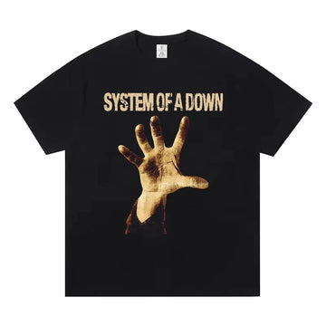 System of a Down Cotton Rock Band Tee