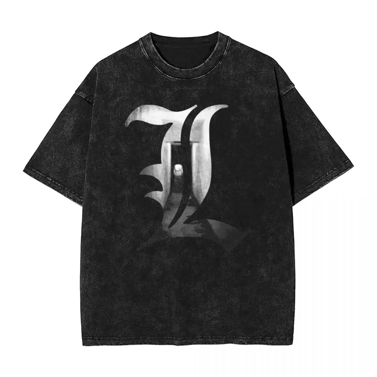 Death Note Vintage Washed Cotton Streetwear Tee