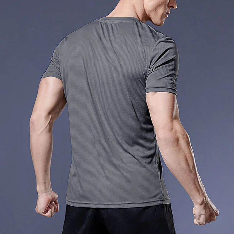 Men’s Quick-Dry Compression Running Soccer Jersey