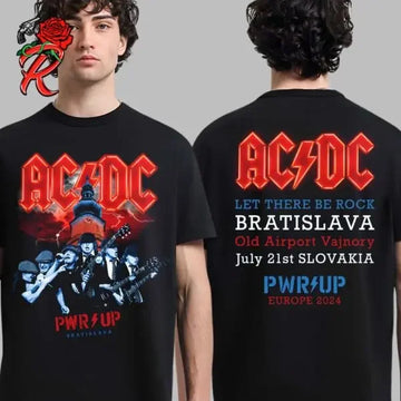 AC DC Band European Tour Summer T-Shirt