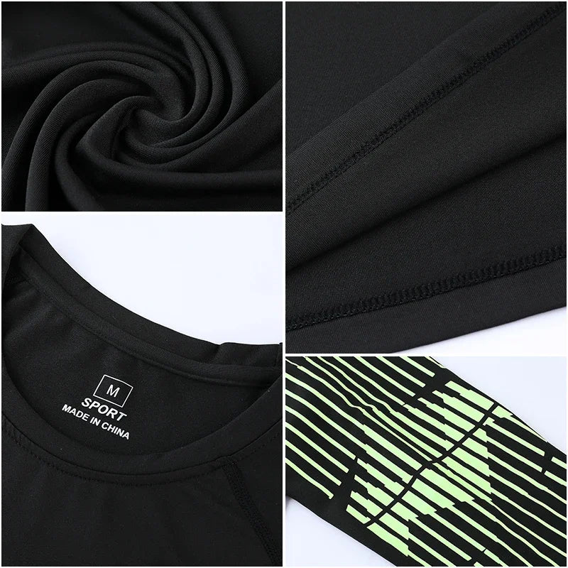 Men’s Gym Compression Quick-Dry Long Sleeve T-Shirt