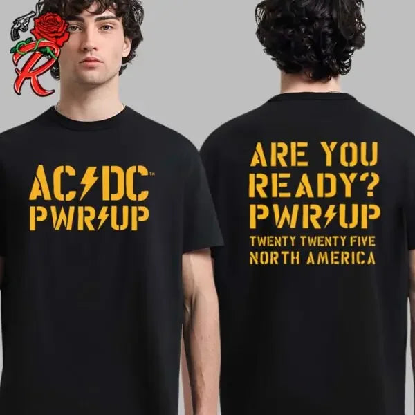 AC DC Band European Tour Summer T-Shirt