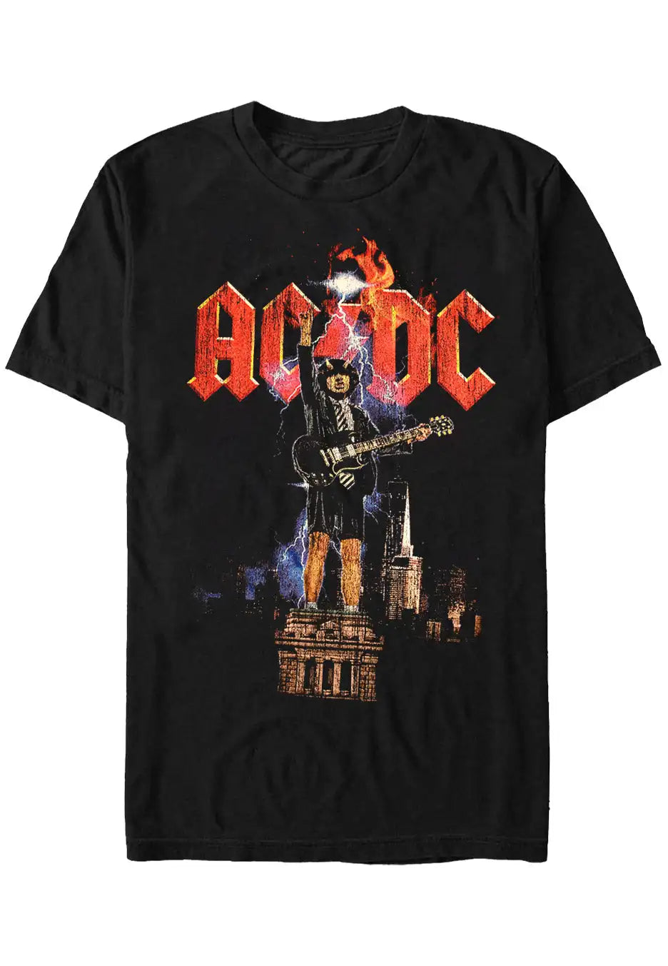 ACDC Highway To Hell Cotton Graphic T-Shirt