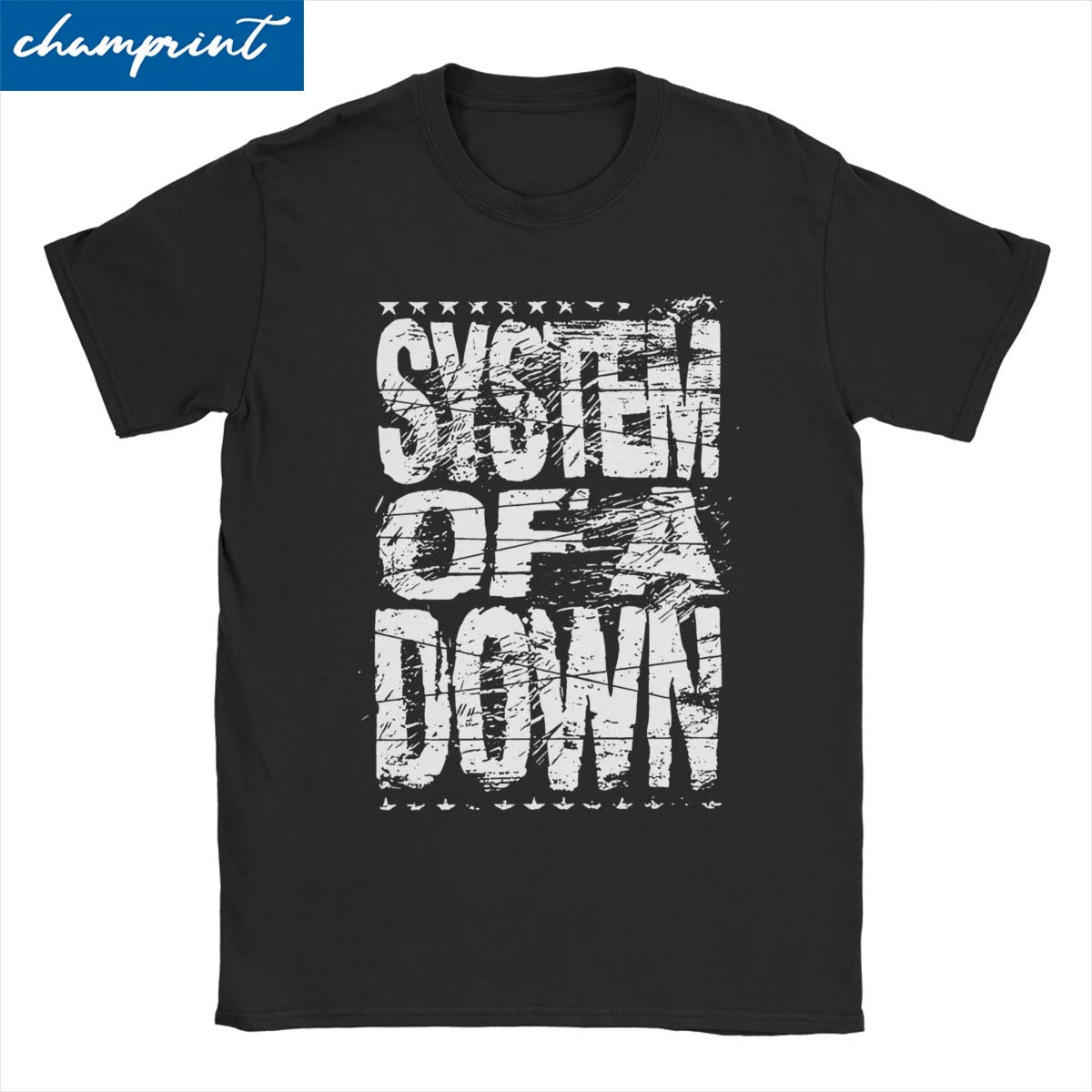 System Of A Down Cotton Rock Band T-Shirt