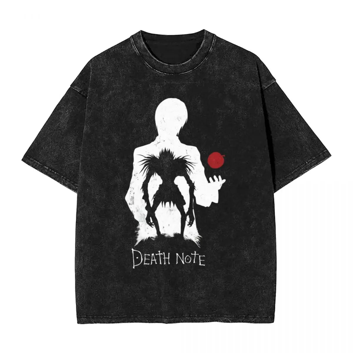 Death Note Vintage Washed Cotton Streetwear Tee