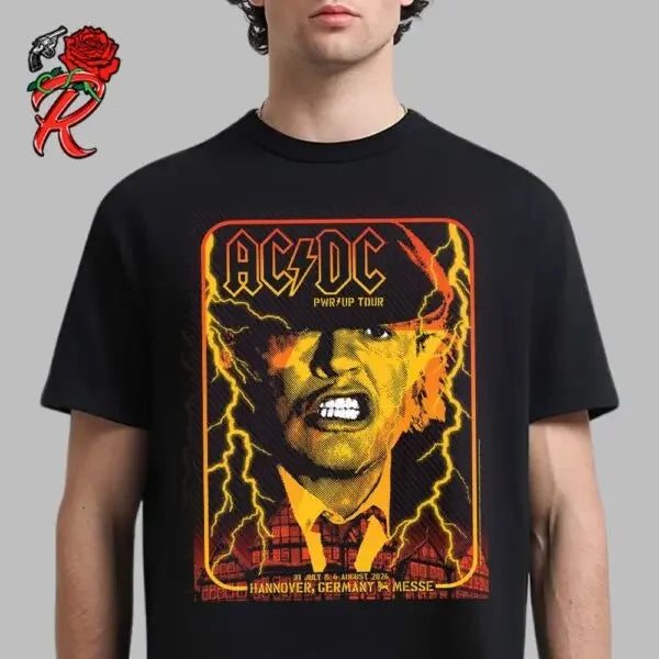 AC DC Band European Tour Summer T-Shirt