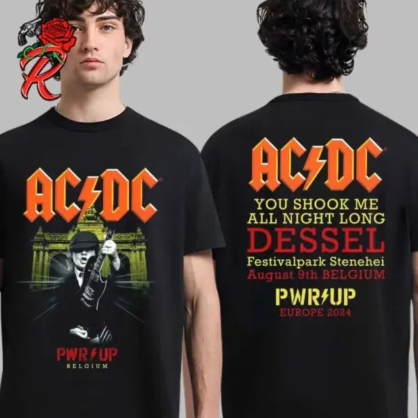AC DC Band European Tour Summer T-Shirt