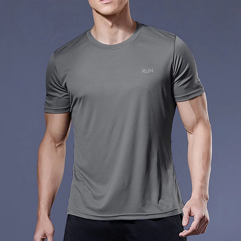 Men’s Quick-Dry Compression Running Soccer Jersey