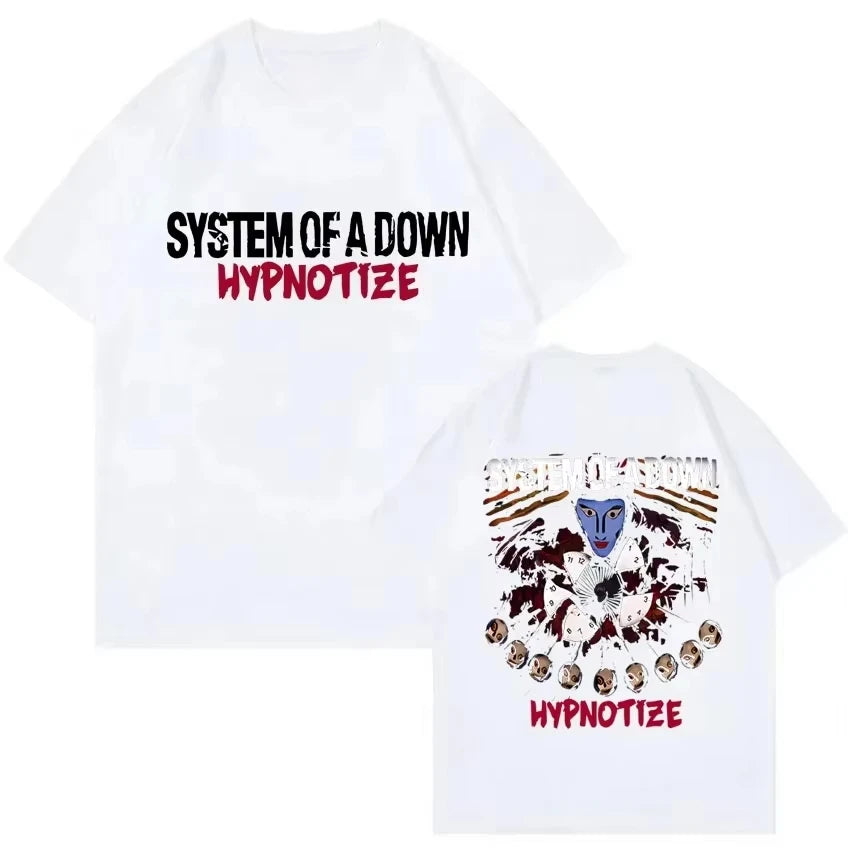 Men’s 100% Cotton Vintage Round Collar T-Shirt