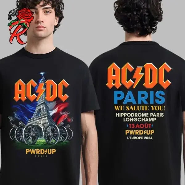 AC DC Band European Tour Summer T-Shirt