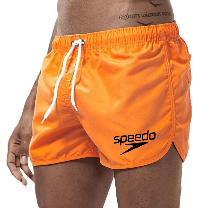 Men’s Breathable Loose Swim Shorts – Summer